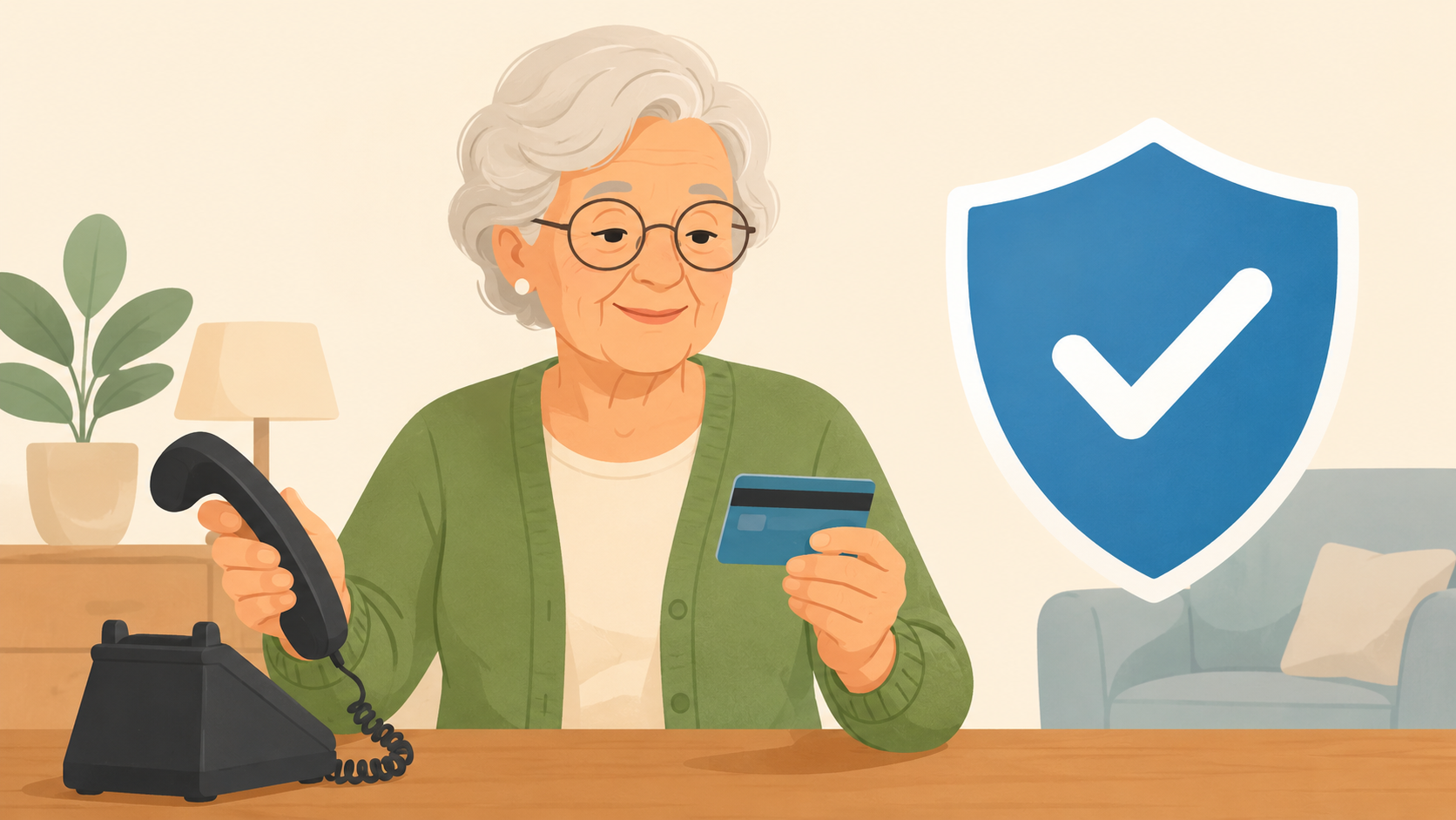 Illustratie: wat je kunt doen, met een beschermend schild