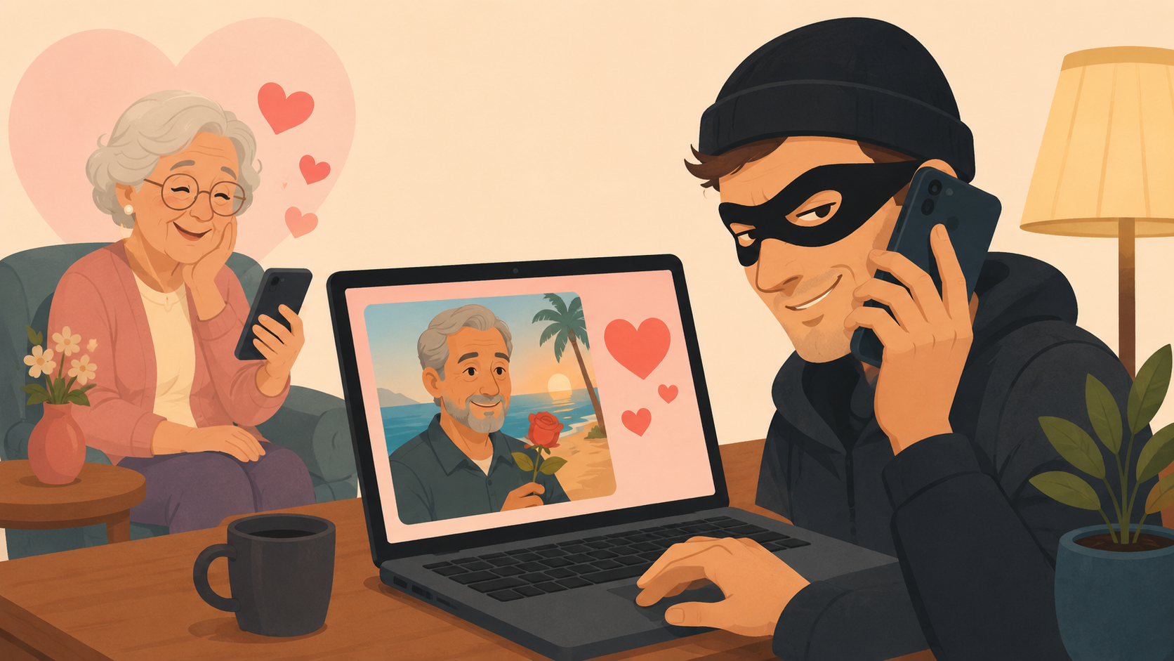 Illustratie: zo gaan de oplichters te werk