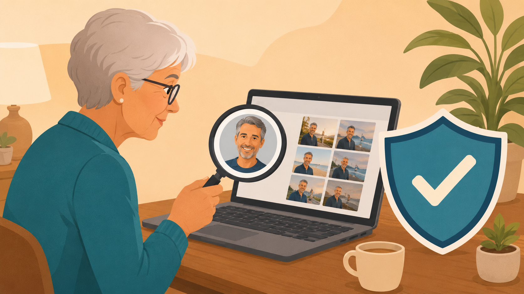 Illustratie: wat je kunt doen, met een beschermend schild