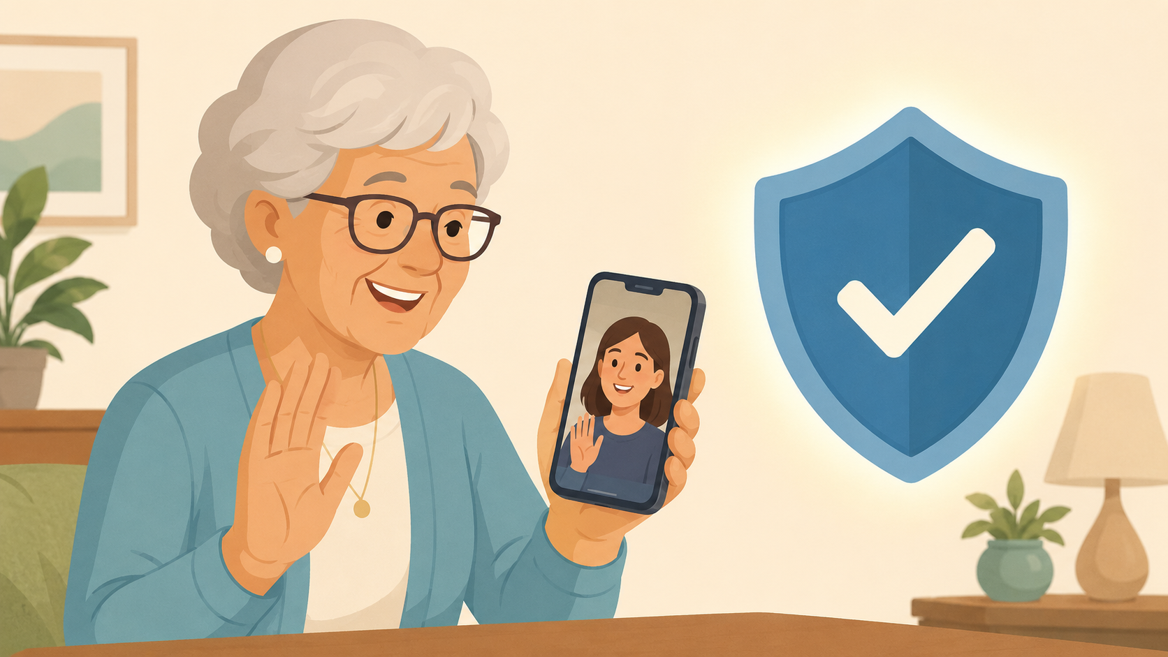 Illustratie: wat je kunt doen, met een beschermend schild